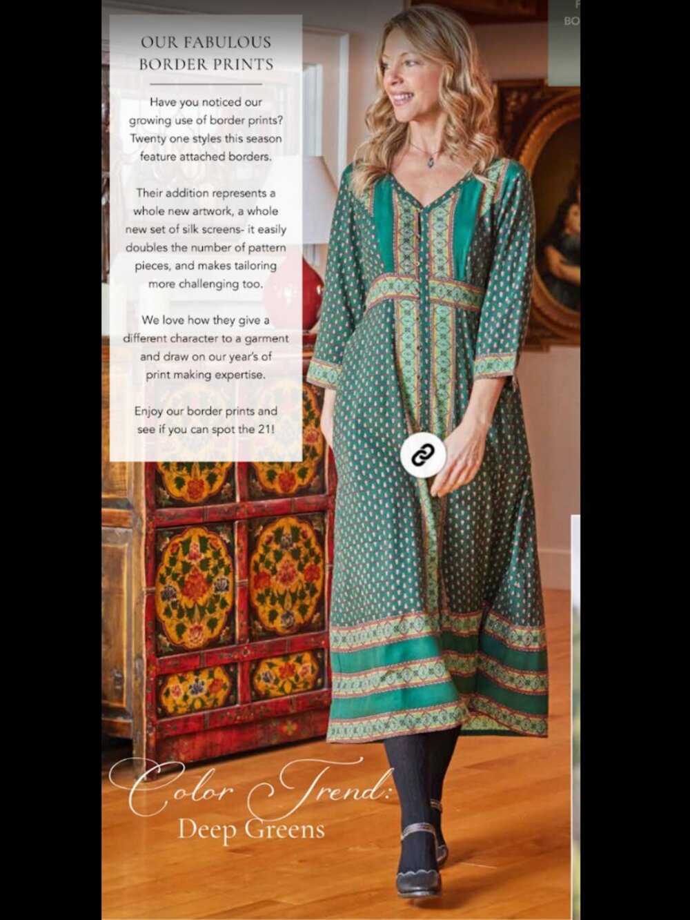 A7 - April Cornell Candlelight Peasant Dress NWT